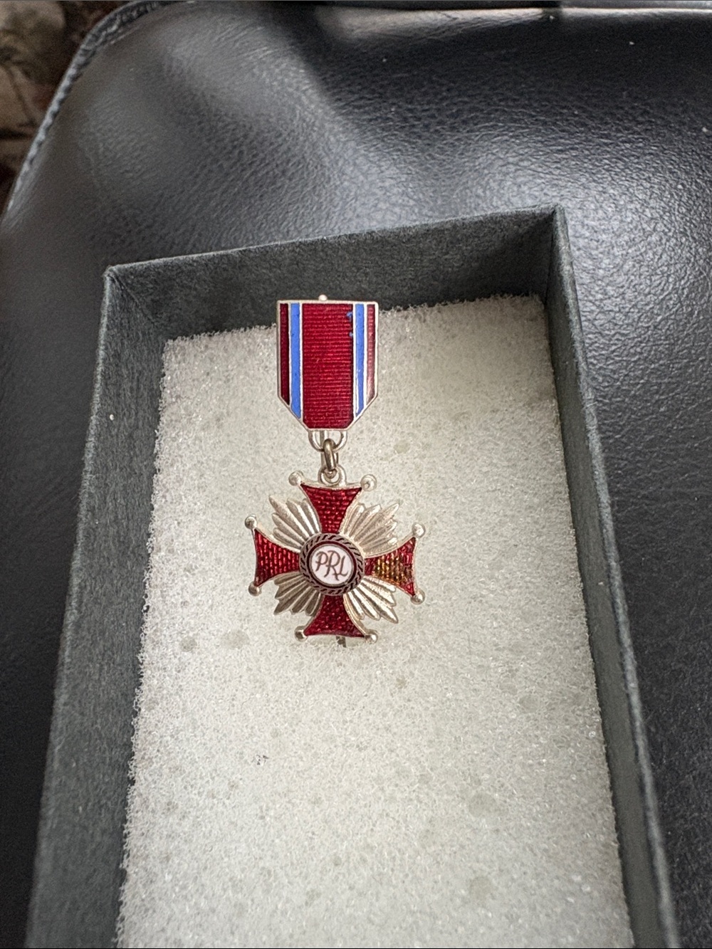 Lapel Miniature Pin Polish Cross Of Merit